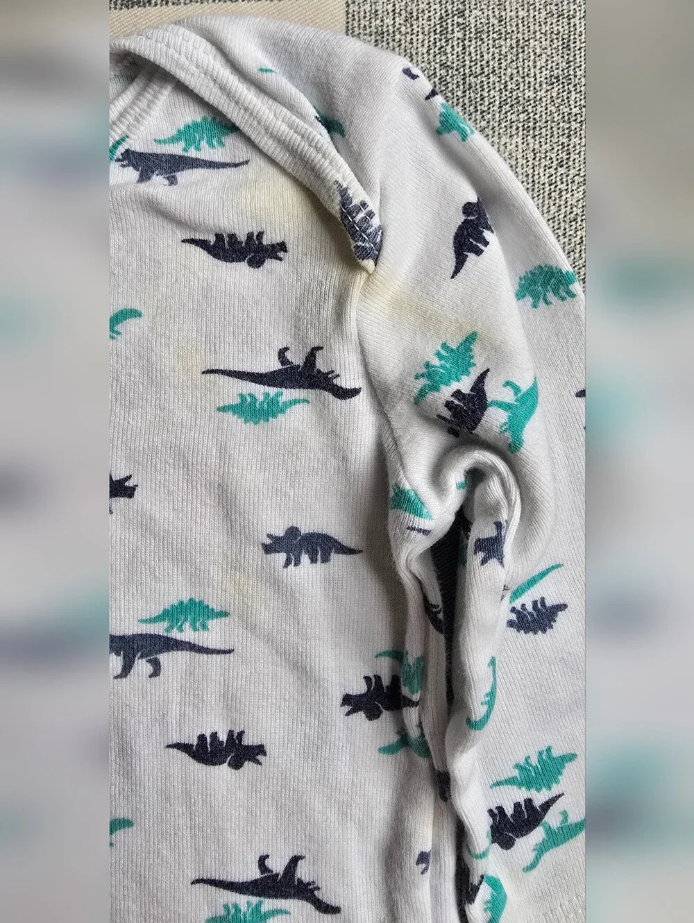 Dinosaur Long-sleeved Onesie for Play Unisex